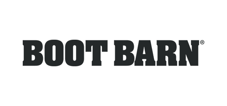 Boot Barn logo in black block letters