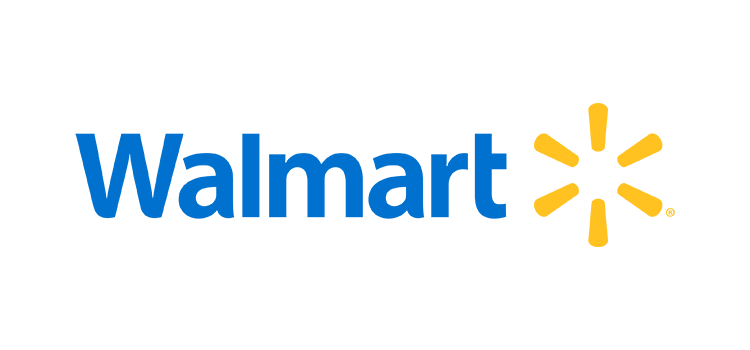 Blue Walmart text logo
